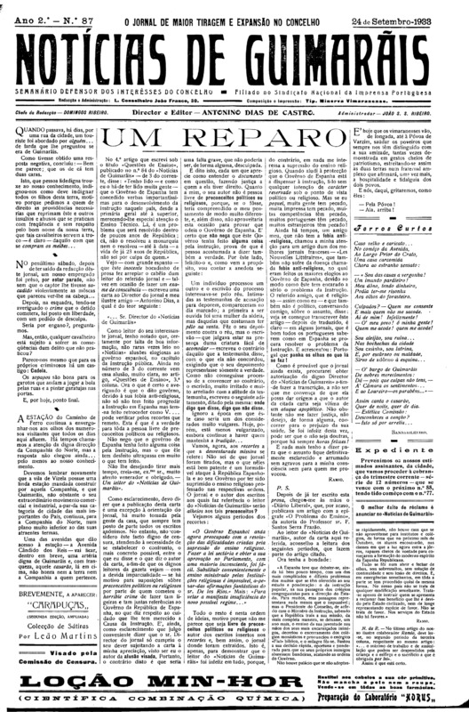Notícias de Guimarães