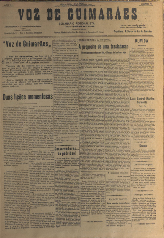 Voz de Guimarães