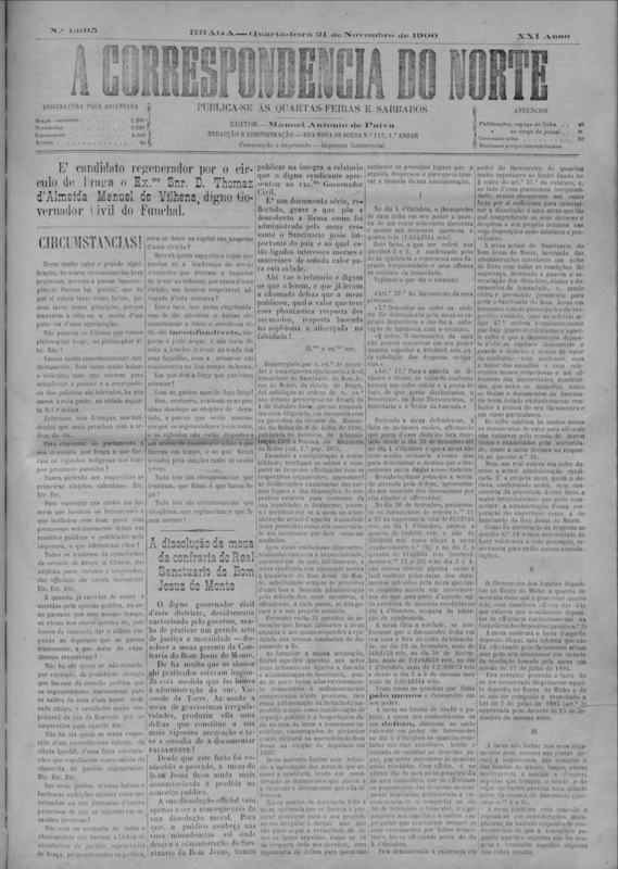 Correspndência do Norte (A)