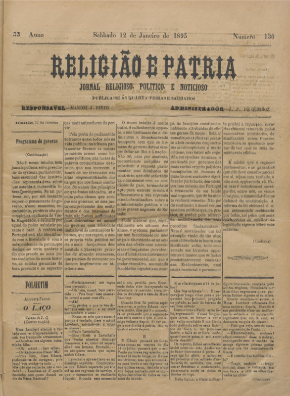 Religião e Pátria