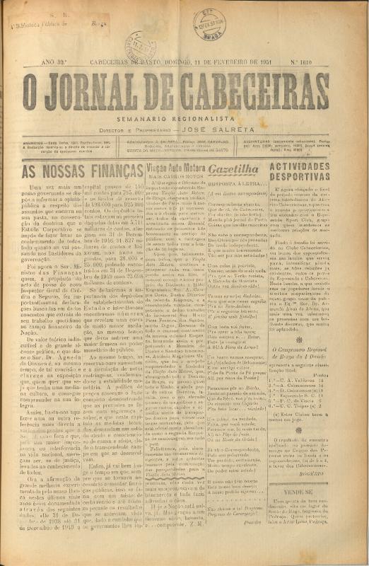 Jornal de Cabeceiras (O)