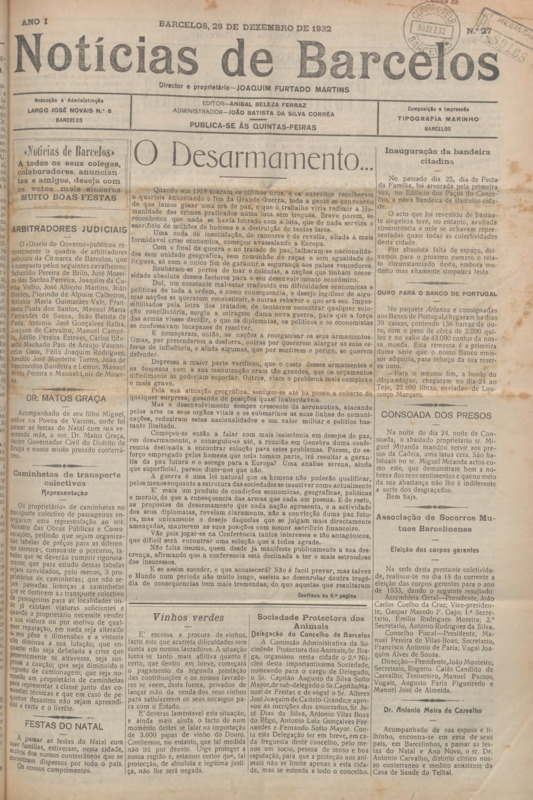 Notícias de Barcelos