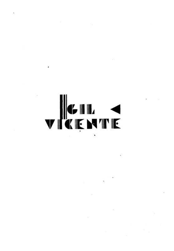 Gil Vicente. Revista mensal e literária