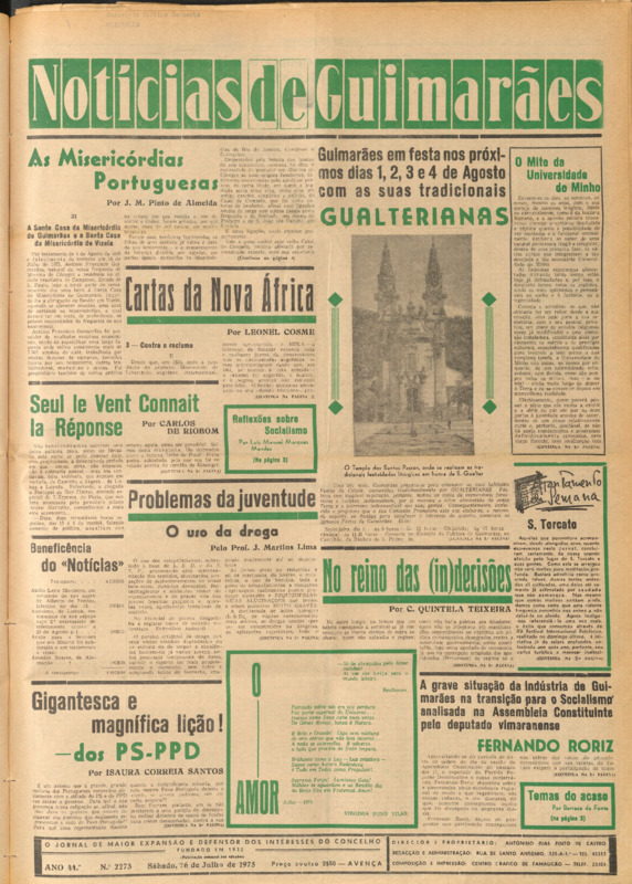 Notícias de Guimarães
