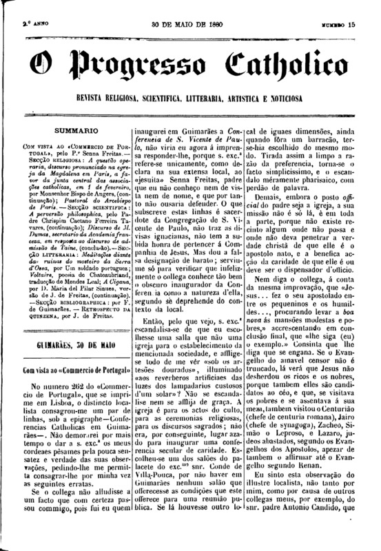 O Progresso Católico