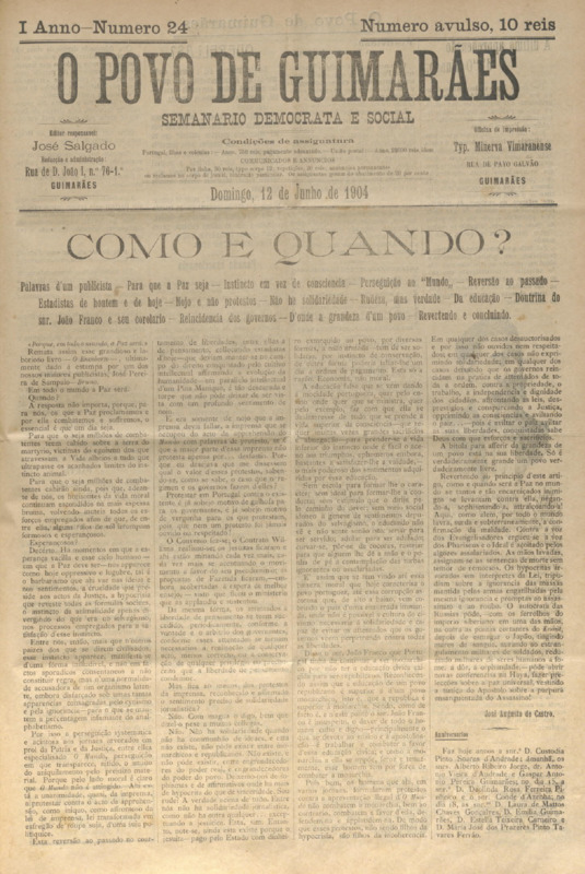 Povo de Guimarães (O)