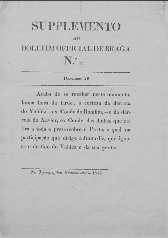 Boletim Official de Braga
