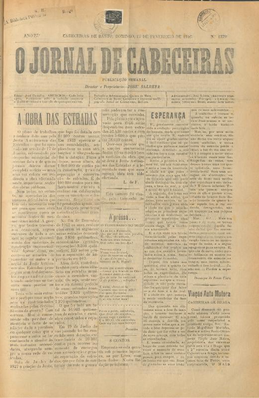 Jornal de Cabeceiras (O)