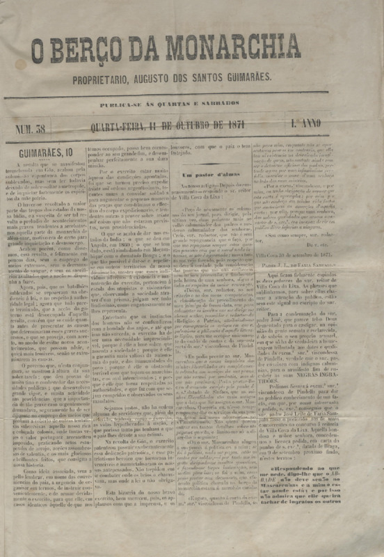 Berço da Monarquia (O)