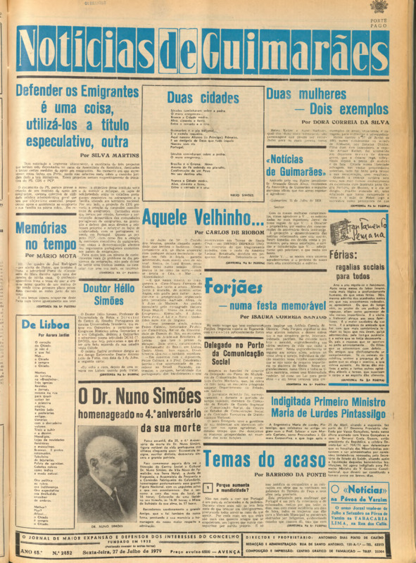 Notícias de Guimarães