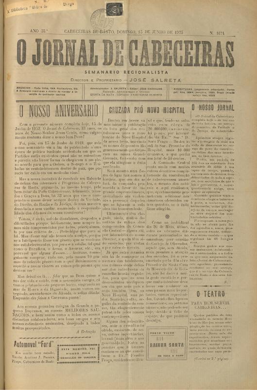 Jornal de Cabeceiras (O)