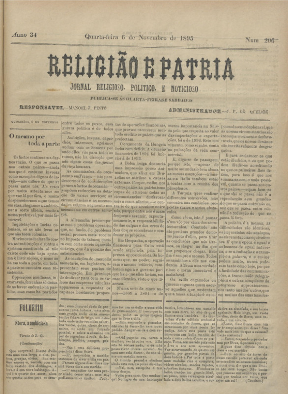 Religião e Pátria