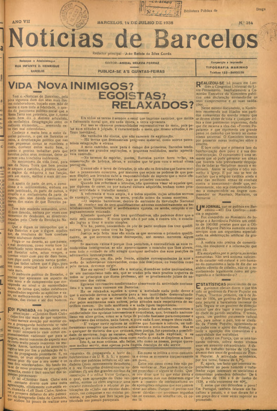Notícias de Barcelos