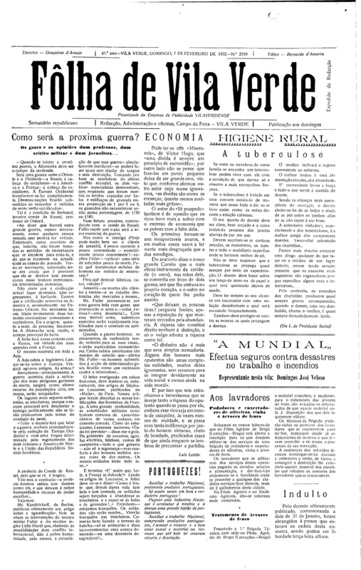 Folha de Vila Verde (A)
