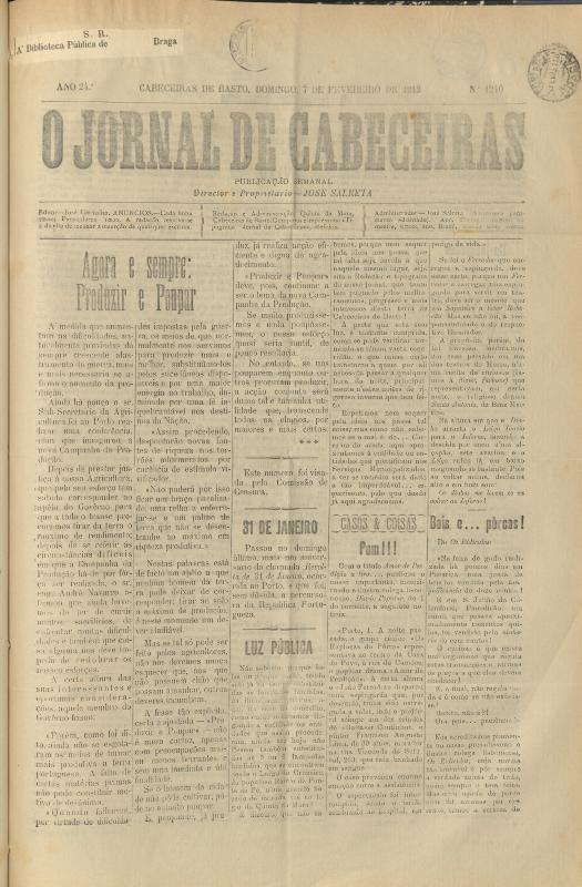Jornal de Cabeceiras (O)