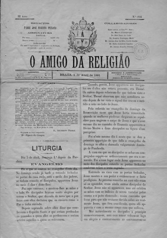 Amigo da Religião (O)