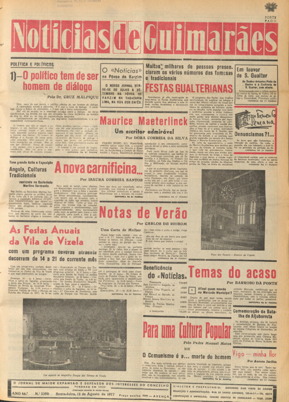 Notícias de Guimarães