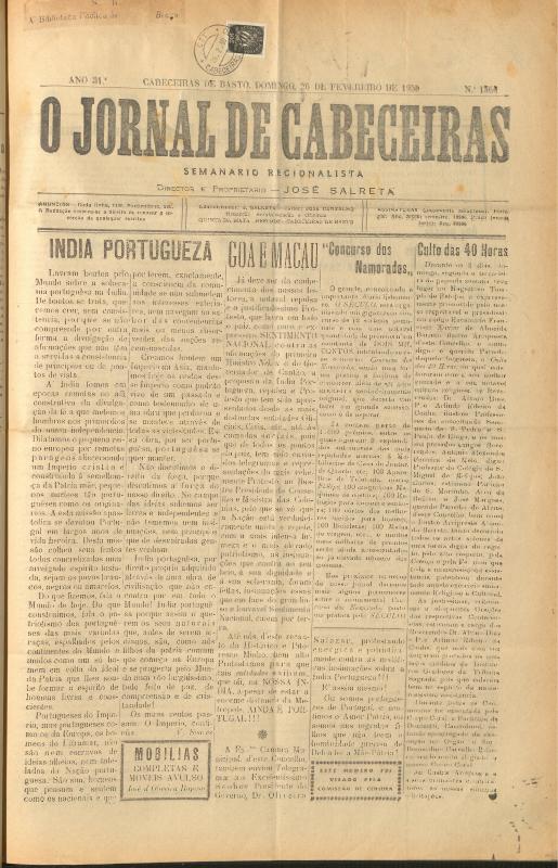 Jornal de Cabeceiras (O)