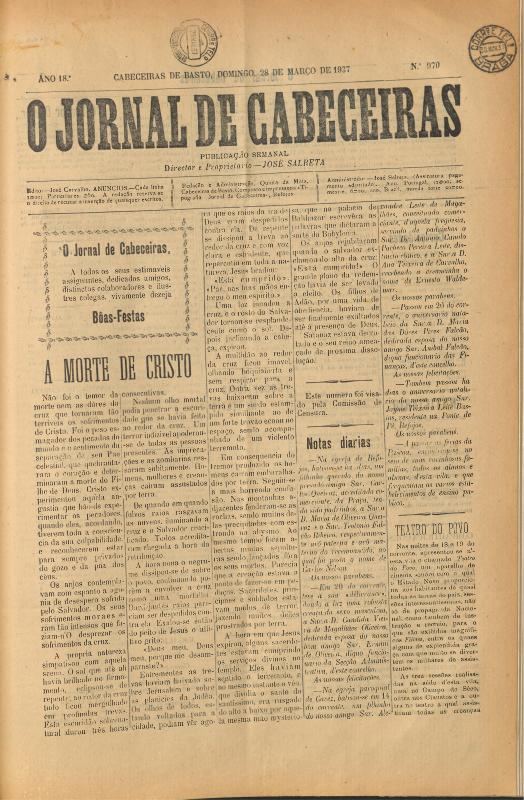 Jornal de Cabeceiras (O)