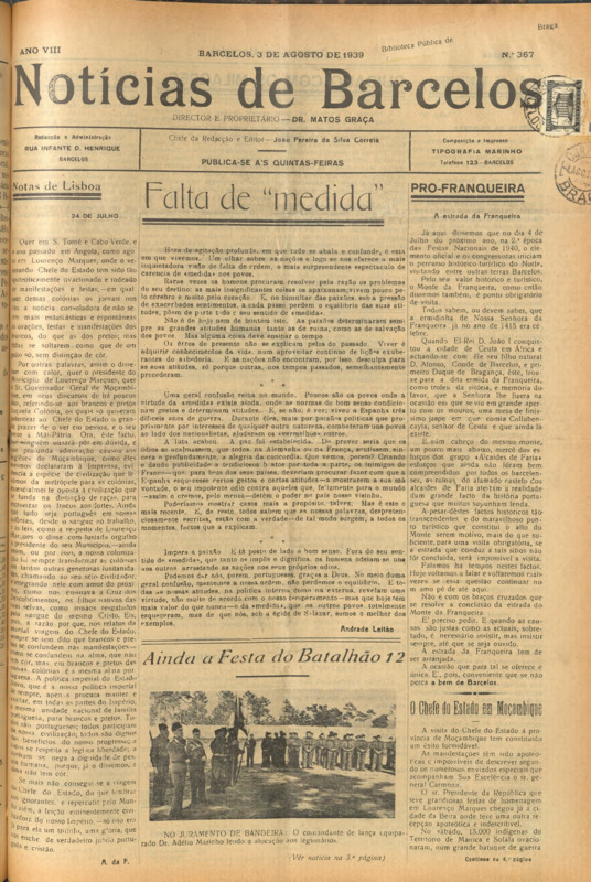 Notícias de Barcelos