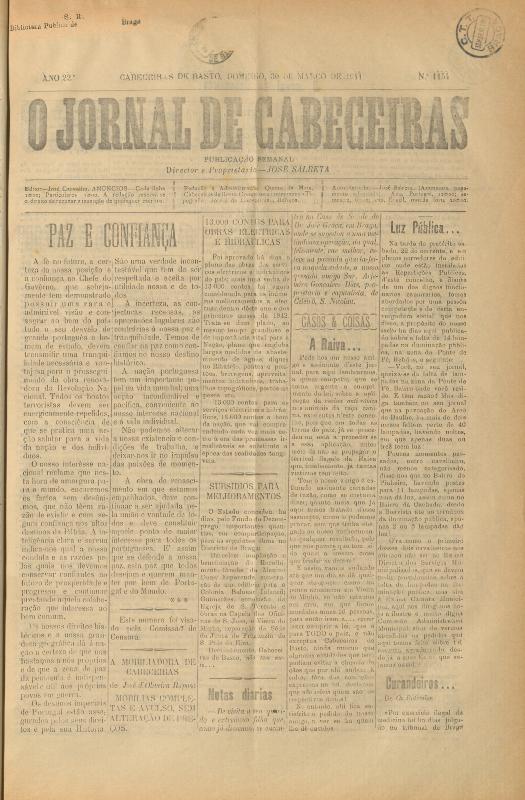 Jornal de Cabeceiras (O)