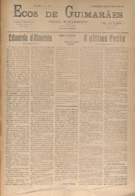 Echos de Guimarães