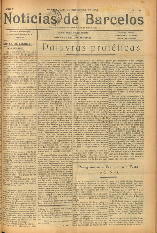 Notícias de Barcelos