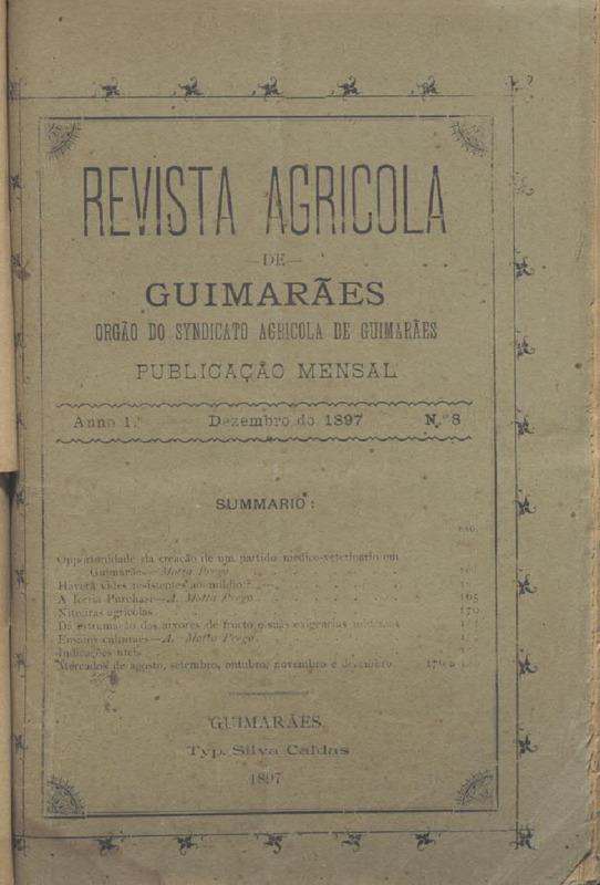 Revista Agrícola de Guimarães