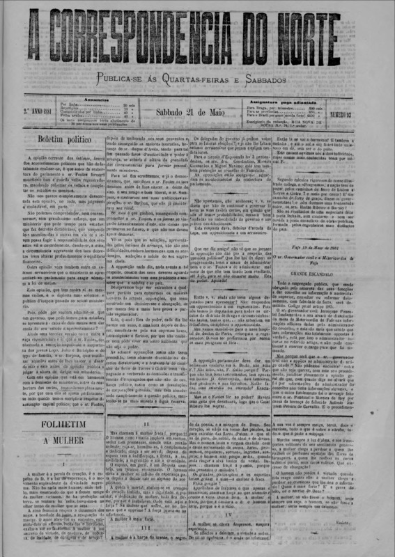 Correspndência do Norte (A)