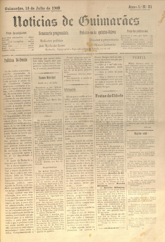Notícias de Guimarães