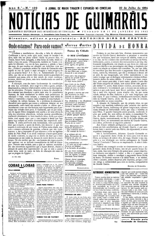 Notícias de Guimarães