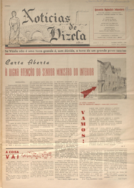 Notícias de Vizela