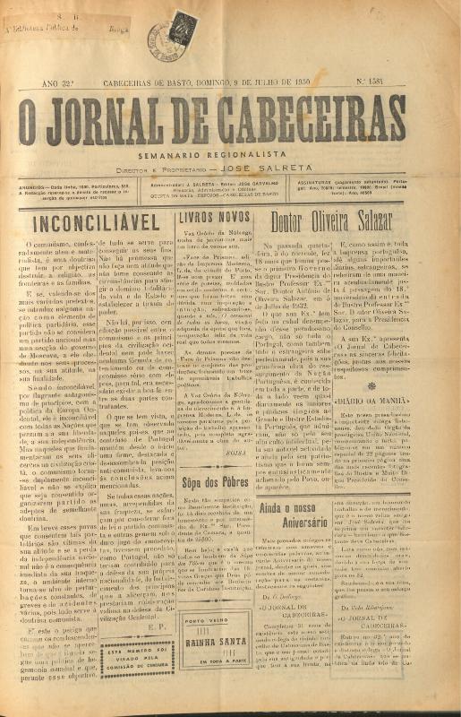 Jornal de Cabeceiras (O)