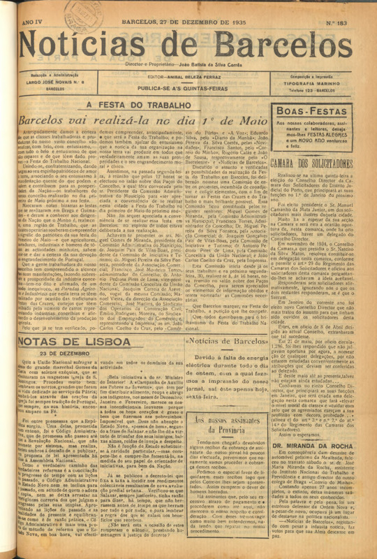 Notícias de Barcelos