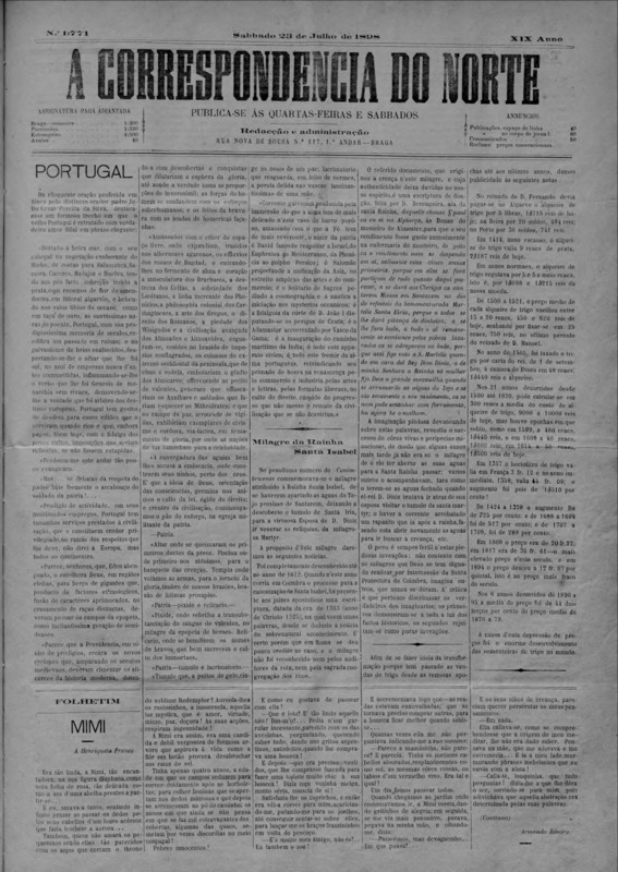 Correspndência do Norte (A)