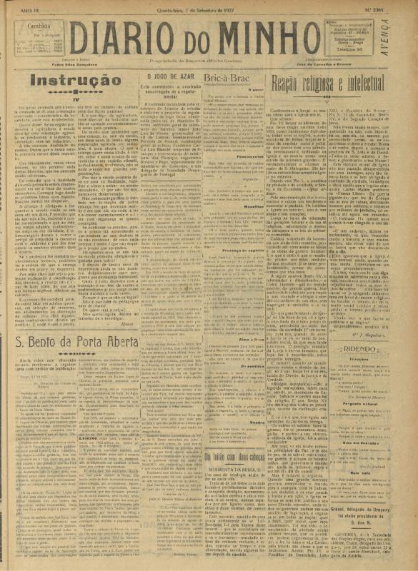 Diário do Minho (1921-1950)