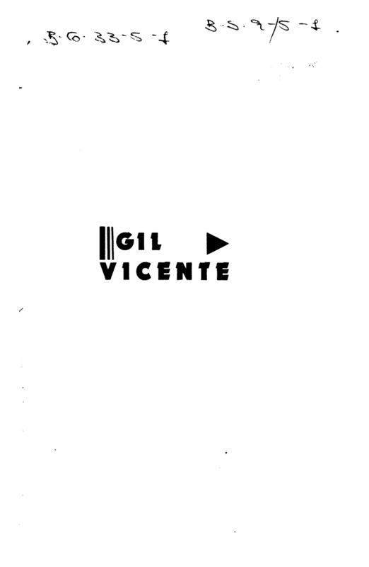 Gil Vicente. Revista mensal e literária