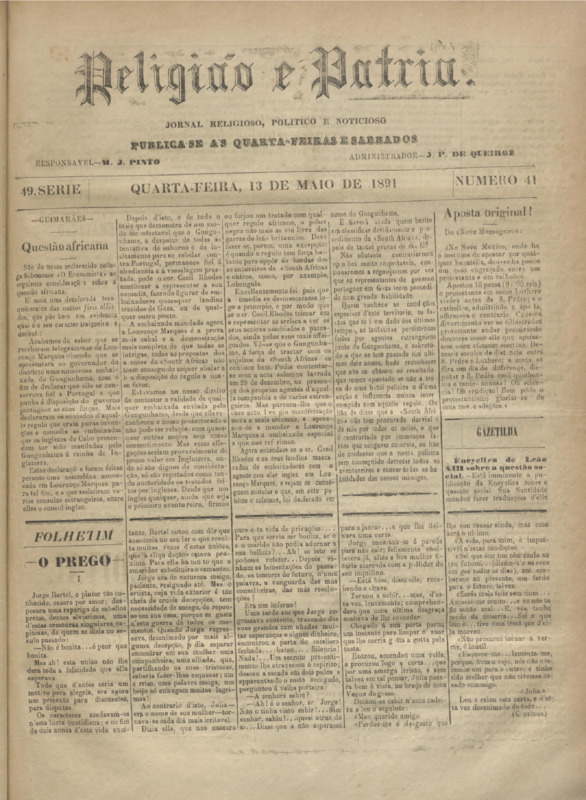Religião e Pátria