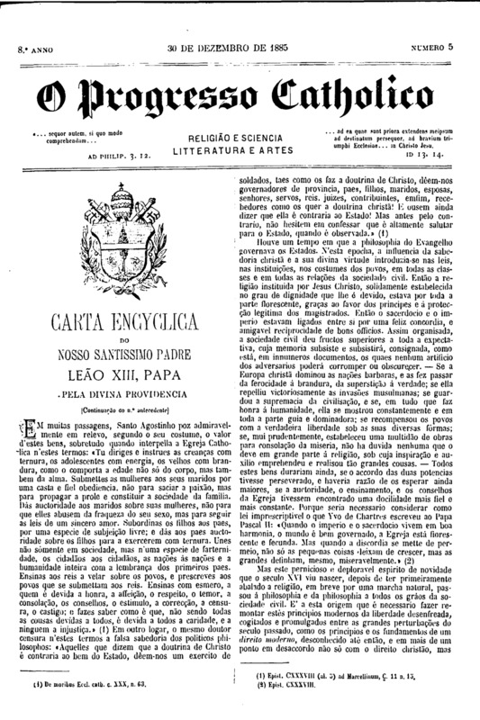 O Progresso Católico
