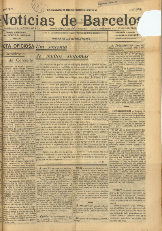 Notícias de Barcelos