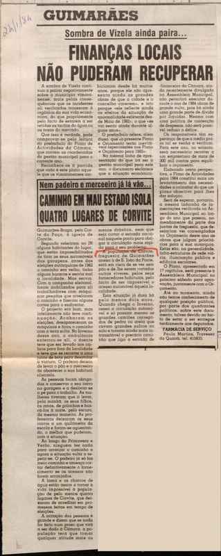 Jornal de Notícias -24/01/1984