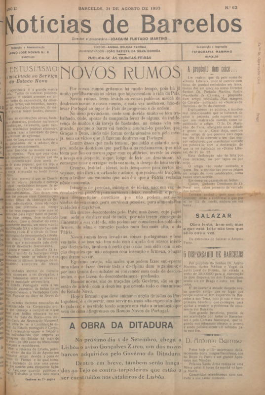 Notícias de Barcelos