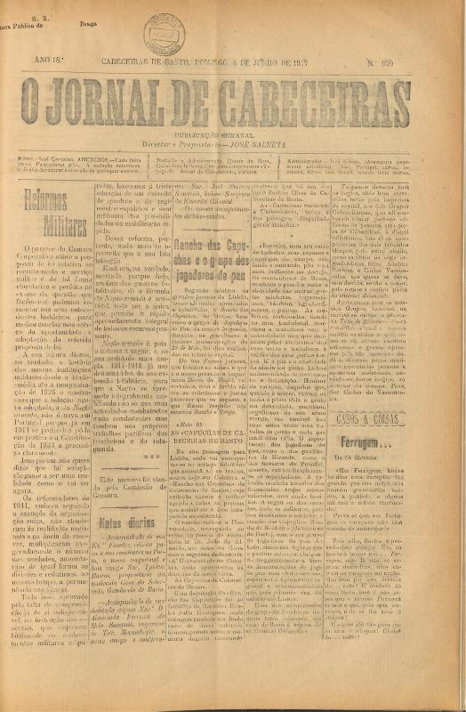 Jornal de Cabeceiras (O)