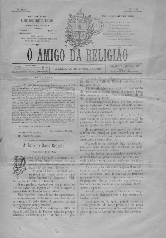 Amigo da Religião (O)