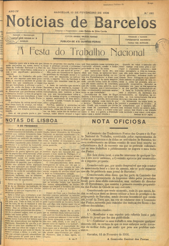 Notícias de Barcelos