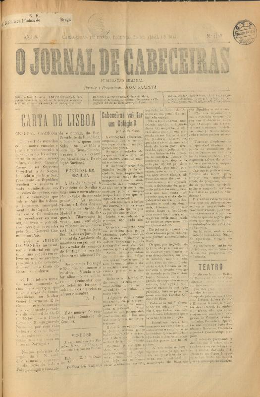 Jornal de Cabeceiras (O)