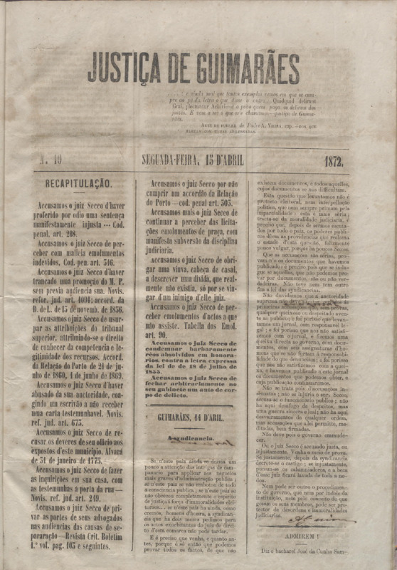 Justiça de Guimarães