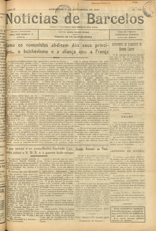 Notícias de Barcelos