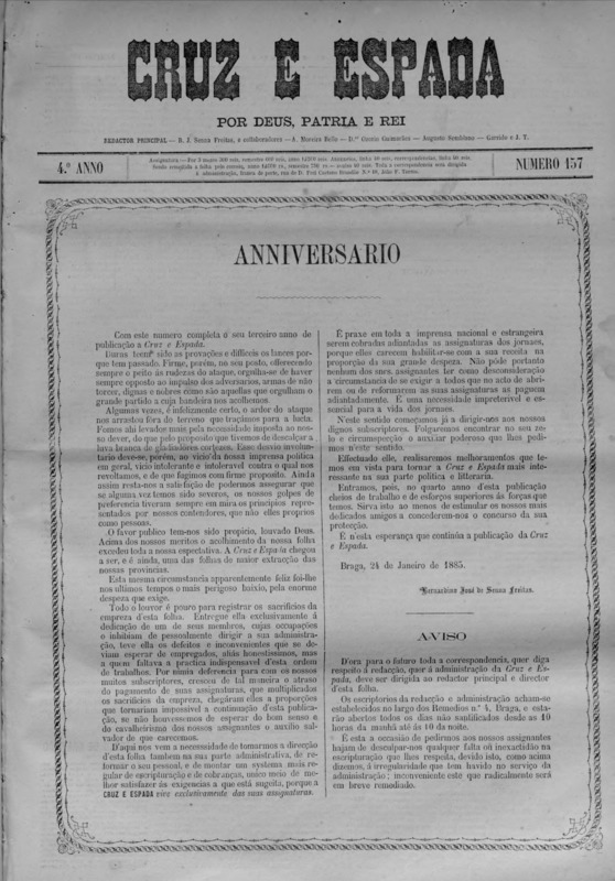 Cruz e a Espada (A)