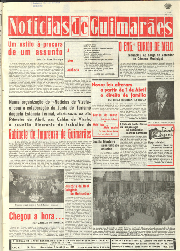 Notícias de Guimarães